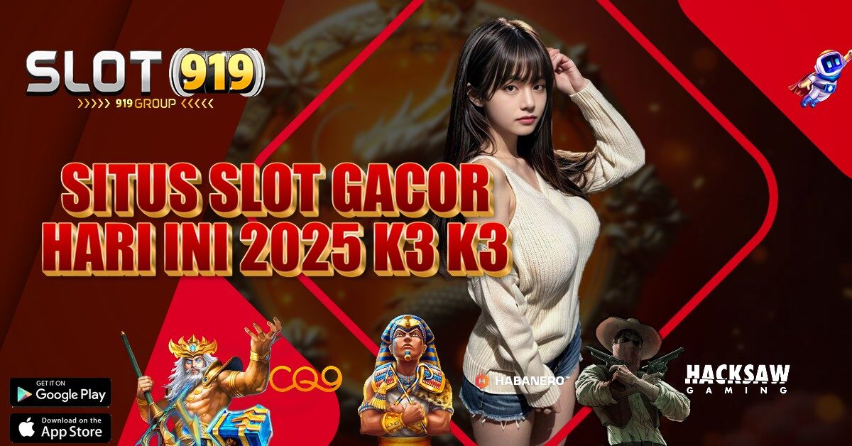 K3K3 DAFTAR SLOT ONLINE TERPERCAYA