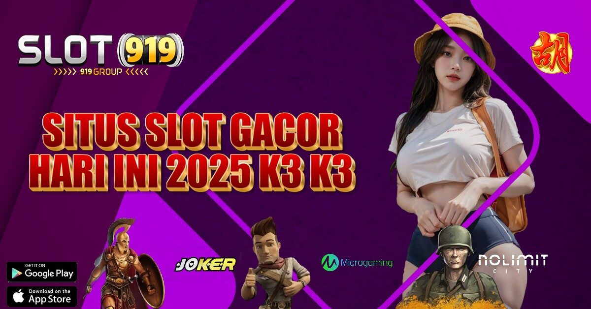 LINK GAME SLOT GACOR K3K3