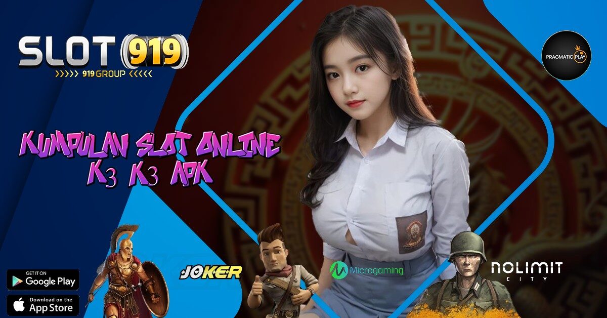 K3K3 APK SLOT ONLINE TERLENGKAP DEPOSIT PULSA